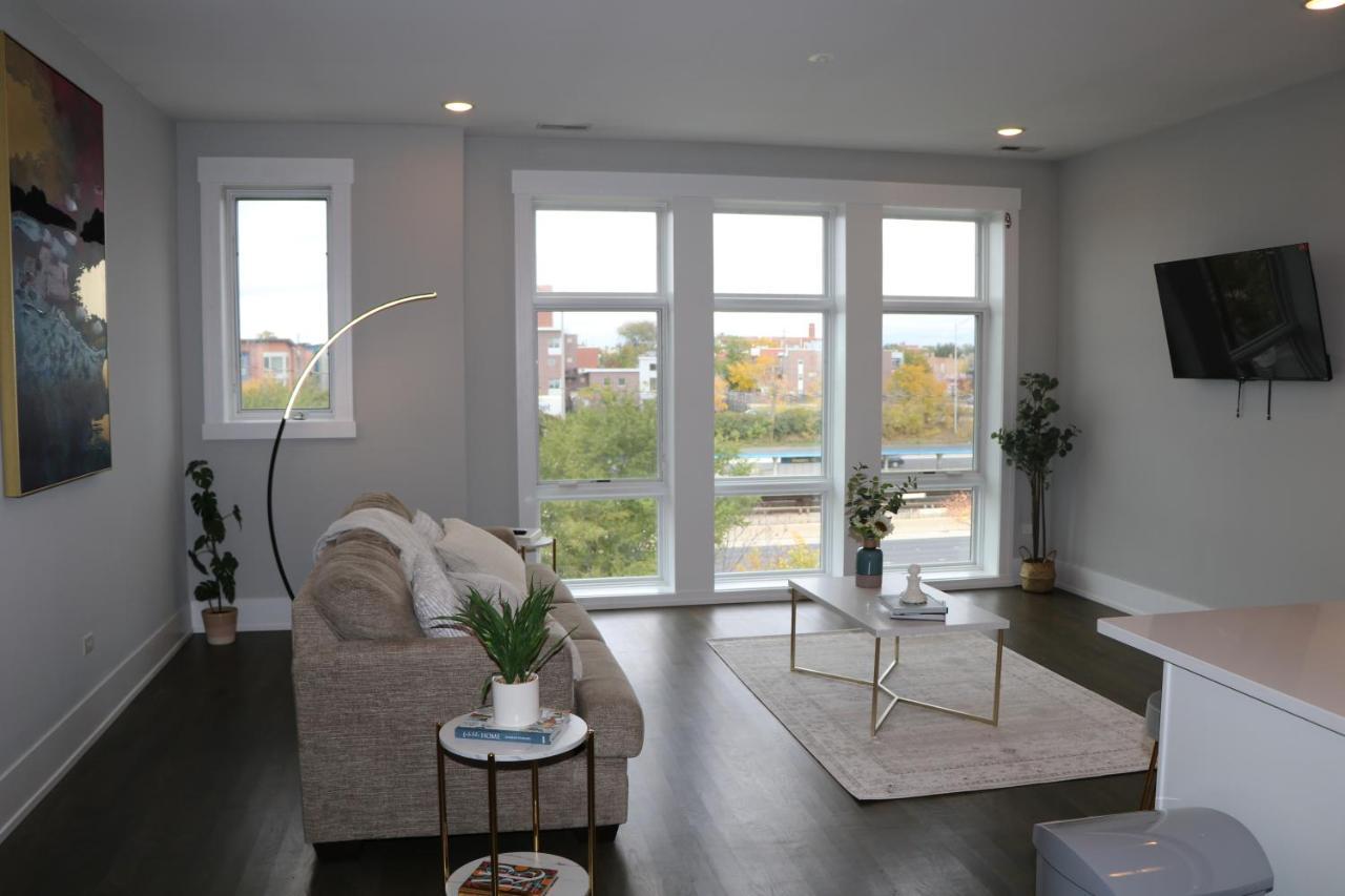Chicago Exquisite Haven 2Bed 2Bath Near Downtown And United Center Apartman Kültér fotó
